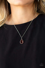 Load image into Gallery viewer, Metro Twinkle - Brown Necklace