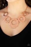 Mildly Metro - Copper - Paparazzi Necklace