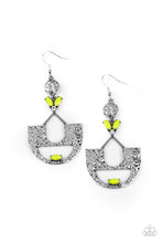 Load image into Gallery viewer, Modern Day Mecca - Yellow - Paparazzi Earrings