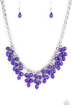 Load image into Gallery viewer, Modern Macarena - Purple Necklace