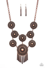 Load image into Gallery viewer, Modern Medalist - Copper Necklace