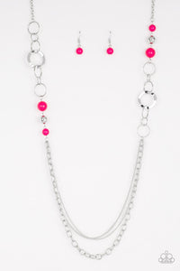 Modern Motley - Pink Necklace