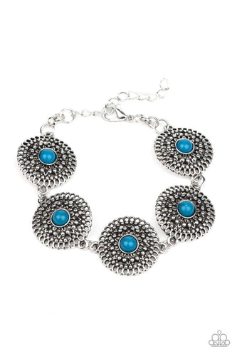 Mojave Mandalas - Blue - Paparazzi Bracelet