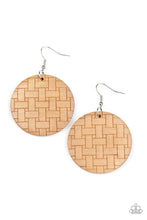 Load image into Gallery viewer, Natural Novelty - Brown - Paparazzi Earrings