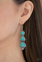 Load image into Gallery viewer, New Frontier - Blue Earrings