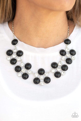 Night at the Symphony - Black - Paparazzi Necklace