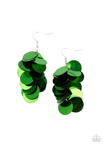 Now You SEQUIN It - Green  - Paparazzi Jewelry