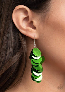Now You SEQUIN It - Green  - Paparazzi Jewelry