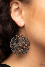 Load image into Gallery viewer, Oh MANDALA! - Copper - Paparazzi Earrings