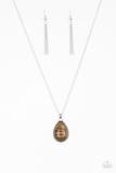 Load image into Gallery viewer, On The Home FRONTIER - Brown - Paparazzi Neckalce