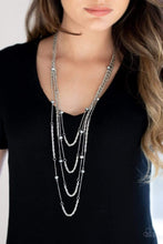 Load image into Gallery viewer, Open For Opulence - Silver - Paparazzi Necklace