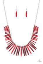 Load image into Gallery viewer, Out of My Element - Red - Paparazzi Necklace