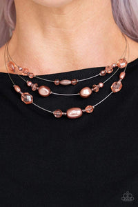 Pacific Pageantry - Copper - Paparazzi Necklace