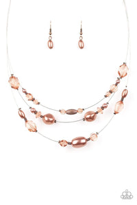 Pacific Pageantry - Copper - Paparazzi Necklace