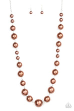 Load image into Gallery viewer, Pearl Prodigy - Brown - Paparazzi Necklace
