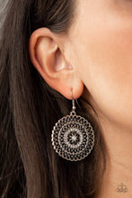 Load image into Gallery viewer, PINWHEEL and Deal - Black Earrings