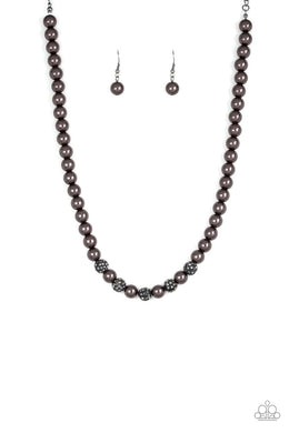 Posh Boss - Black - Paparazzi Necklace