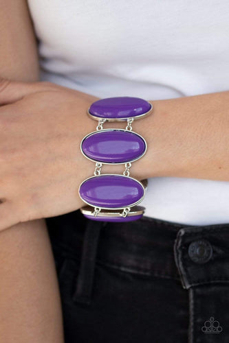 Power Pop - Purple - Paparazzi Bracelet