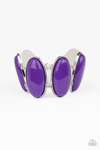 Power Pop - Purple - Paparazzi Bracelet