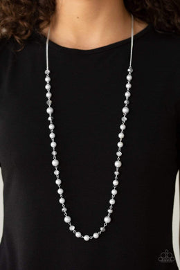 Pristine Prestige - Silver - Paparazzi Necklace