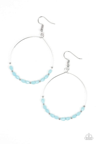 Prize Winning Sparkle - Blue Earrings