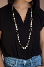 Load image into Gallery viewer, Prized Pearls - Gold - Paparazzi Necklace