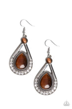 Load image into Gallery viewer, Pro Glow - Brown Earrings