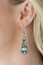 Load image into Gallery viewer, Push Your LUXE - Green - Paparazzi Earrings