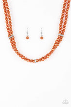 Load image into Gallery viewer, Put On Your Party Dress - Orange Necklace