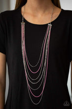 Load image into Gallery viewer, Radical Rainbows - Pink - Paparazzi Necklace