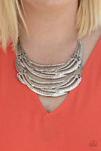 Load image into Gallery viewer, Read Between the VINES - Silver - Paparazzi Necklace