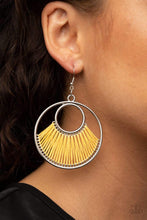Load image into Gallery viewer, Really High-Strung - Yellow - Paparazzi Earrings