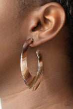 Load image into Gallery viewer, Retro Renaissance - Brown - Paparazzi Earrings