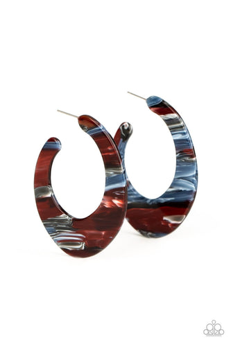Retro Renaissance - Multi - Paparazzi Earrings