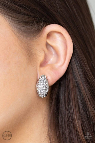 Revenue Avenue - White Earrings