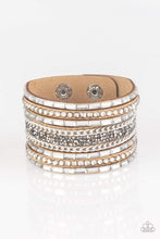 Load image into Gallery viewer, Rhinestone Rumble - Brown Jewelry