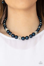 Load image into Gallery viewer, Rich Girl Refinement - Blue - Paparazzi Necklace
