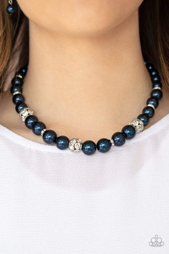 Rich Girl Refinement - Blue - Paparazzi Necklace