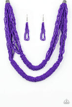Load image into Gallery viewer, Right As RAINFOREST - Purple - Paparazzi Necklace