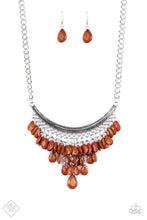 Load image into Gallery viewer, Rio Rainfall - Brown - Paparazzi Necklace