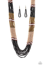 Load image into Gallery viewer, Rio Roamer - Black - Paparazzi Necklace