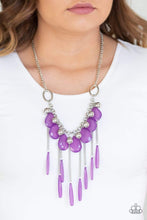 Load image into Gallery viewer, Roaring Riviera - Purple - Paparazzi Necklace