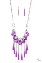 Load image into Gallery viewer, Roaring Riviera - Purple - Paparazzi Necklace