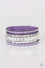 Load image into Gallery viewer, Rock Star Rocker - Purple Bracelet