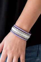 Load image into Gallery viewer, Rock Star Rocker - Purple Bracelet