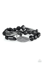 Load image into Gallery viewer, Rockin Rock Candy - Black Bracelet