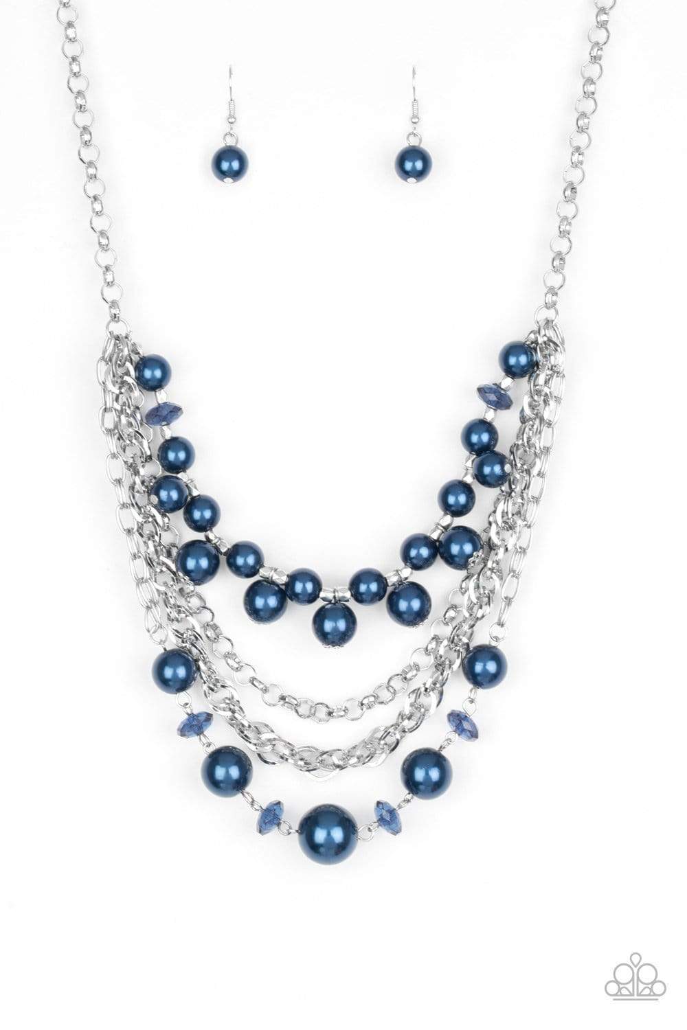 Rockin Rockette - Blue - Paparazzi Necklace