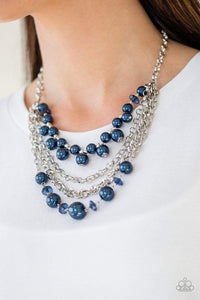 Rockin Rockette - Blue - Paparazzi Necklace