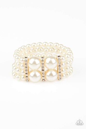 Romance Remix - Gold - Paparazzi Bracelet