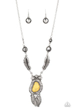 Load image into Gallery viewer, Ruler of The Roost - Yellow - Paparazzi Necklace
